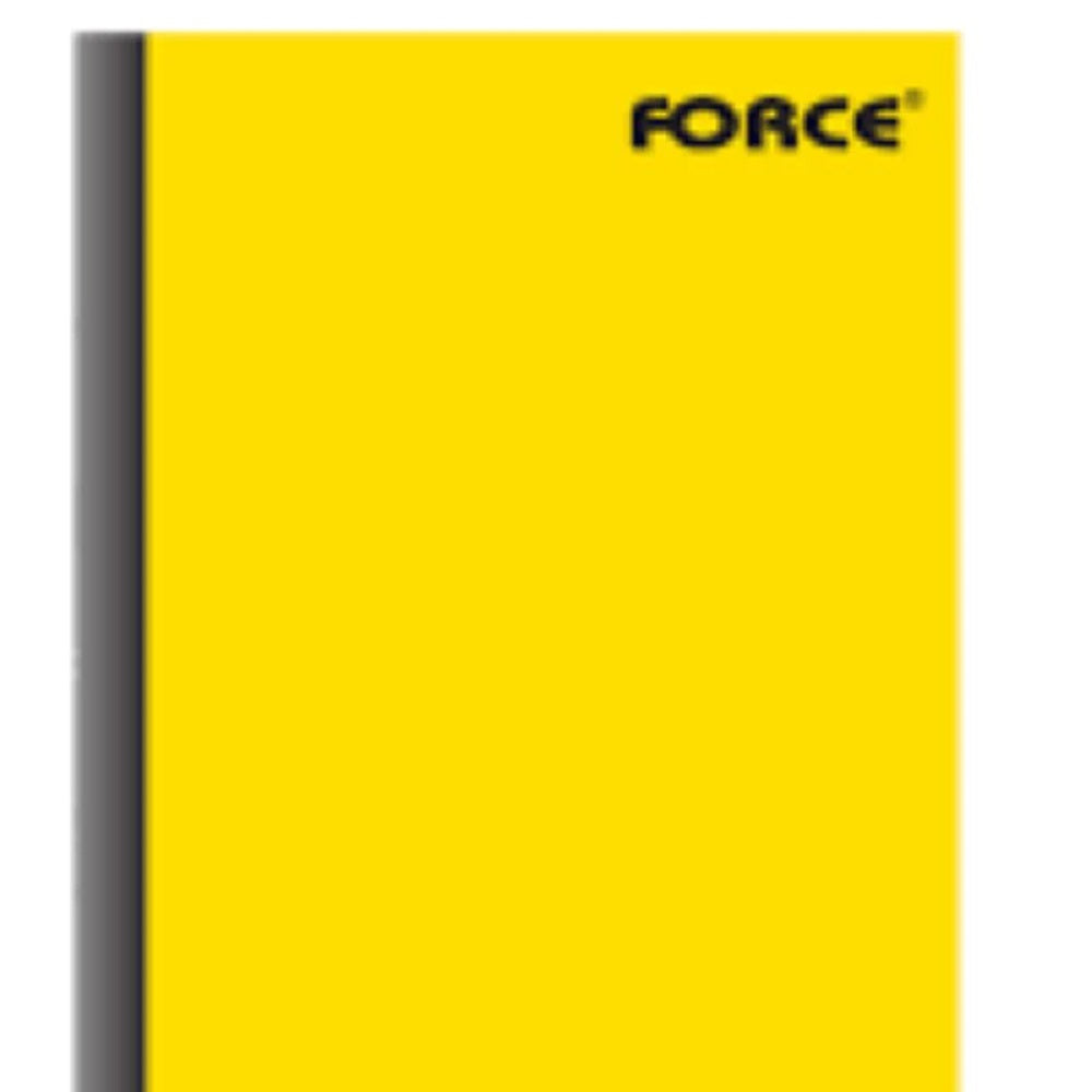 Cuaderno Cosido Force Basic raya Ancha Cuadrito (100H/200P)