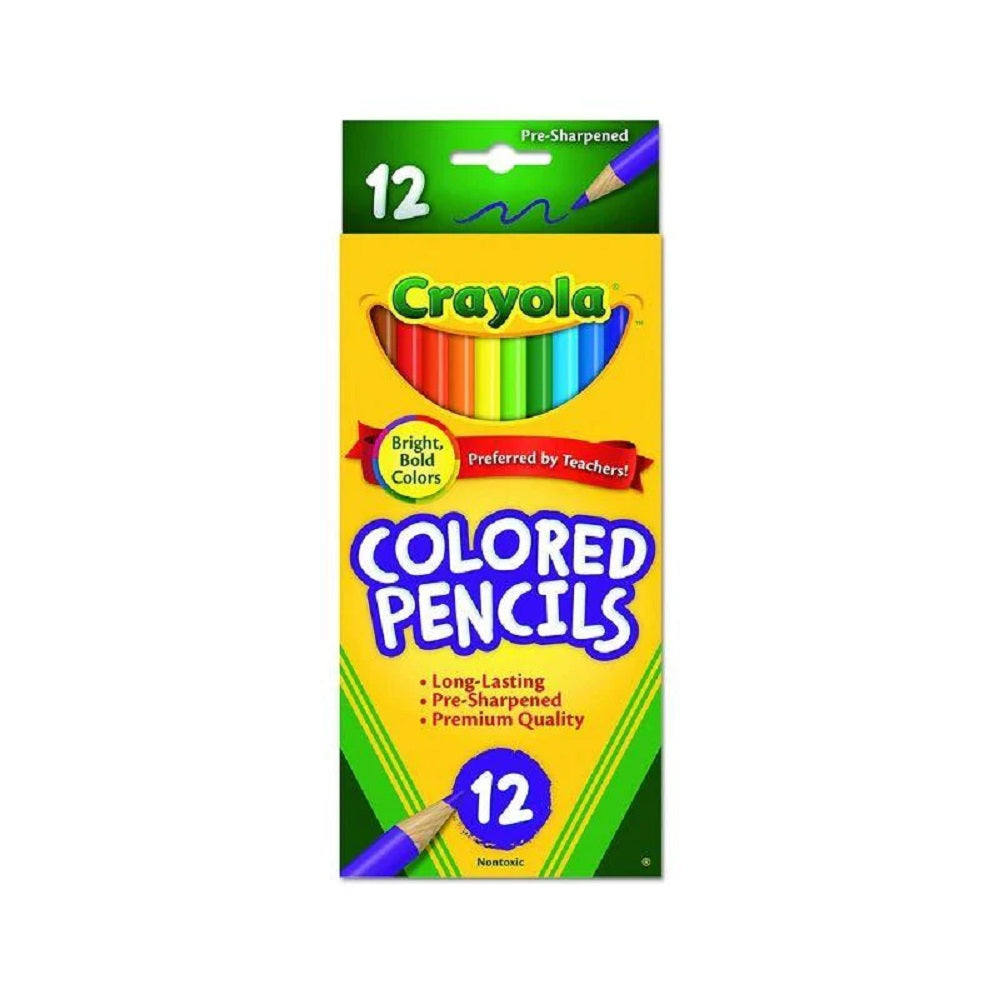 Lapices de colores Crayola 12 Und