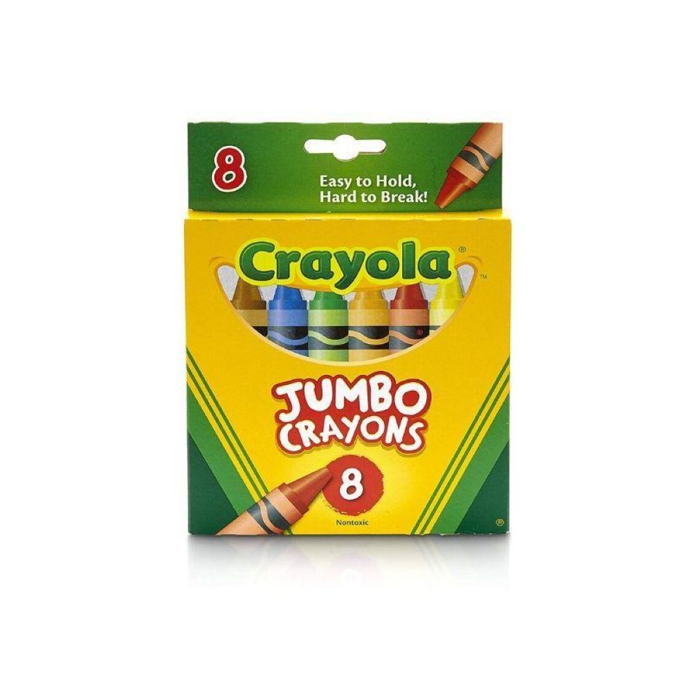 Crayones Jumbo Crayola 8 Und