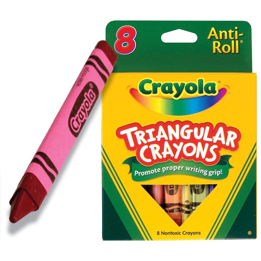Crayones Triangulares Crayola 8 Und