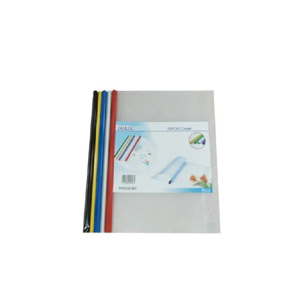 Folder Plastico C/Espina Force Set-5 colores