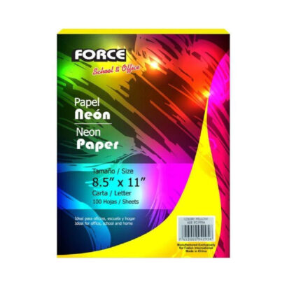 Bond Force (80G-20LB) 8.5X11(100H)10 Colores/S
