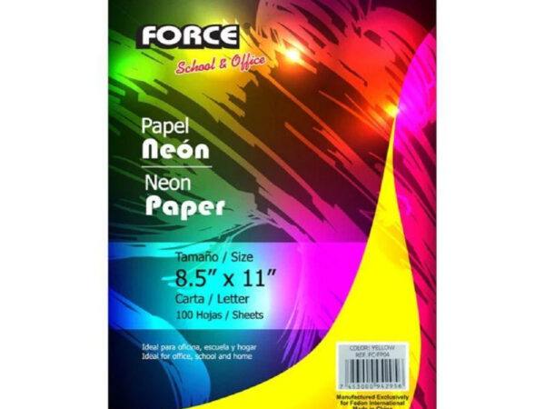 Bond Force (80G-20LB) 8.5X11(100H)10 Colores/S