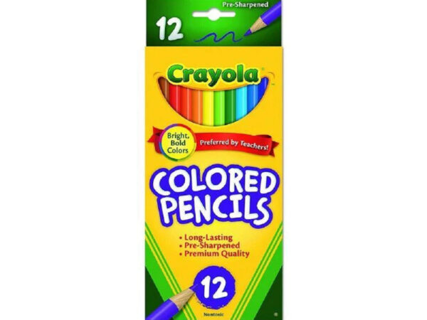 Lapices de colores Crayola 12 Und