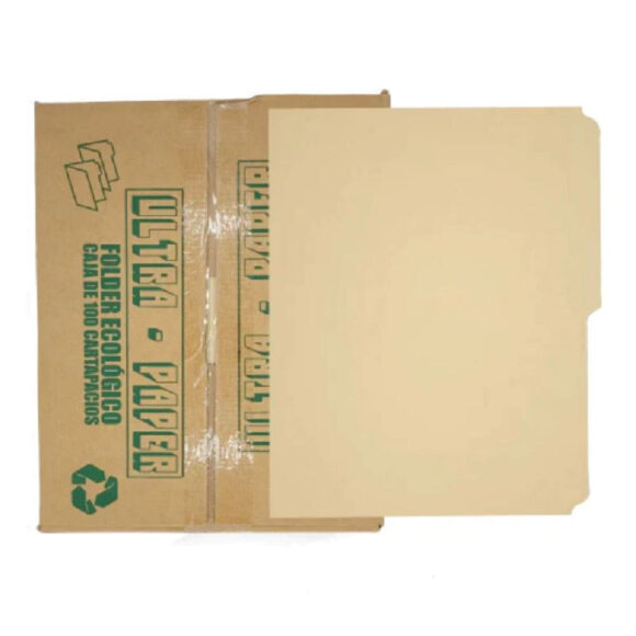 Folder de Manila T/Carta 20 Und