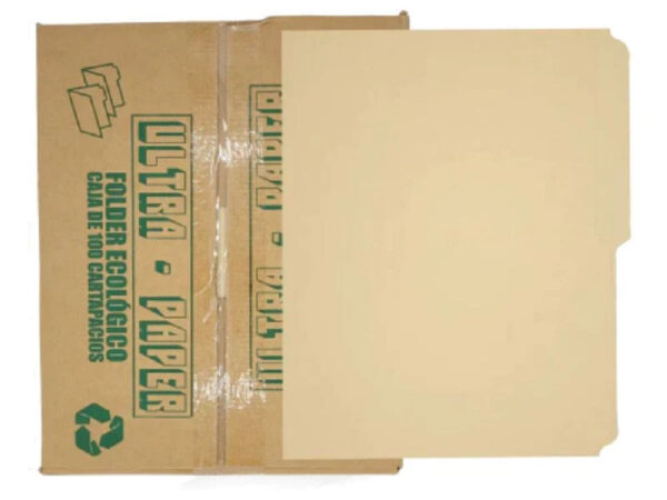 Folder de Manila T/Carta 20 Und