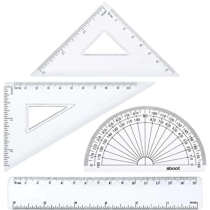 Juego de Geometria Force  plástico 4 Piezas