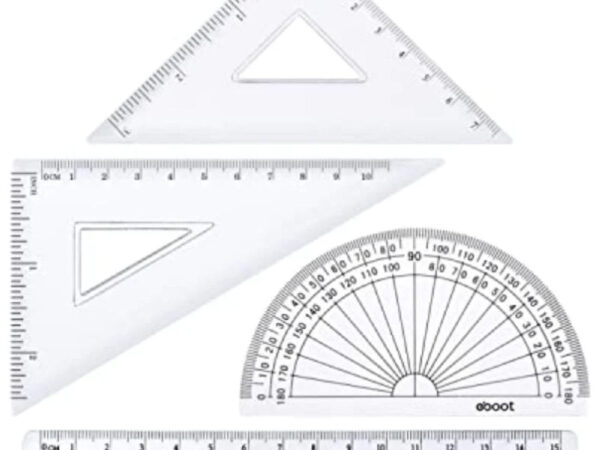 Juego de Geometria Force  plástico 4 Piezas