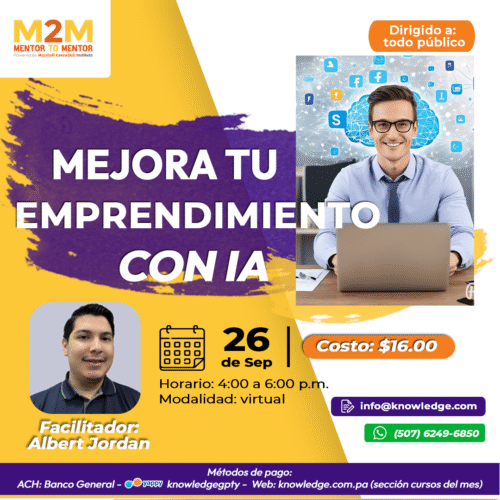 Mejora tu emprendimiento con IA