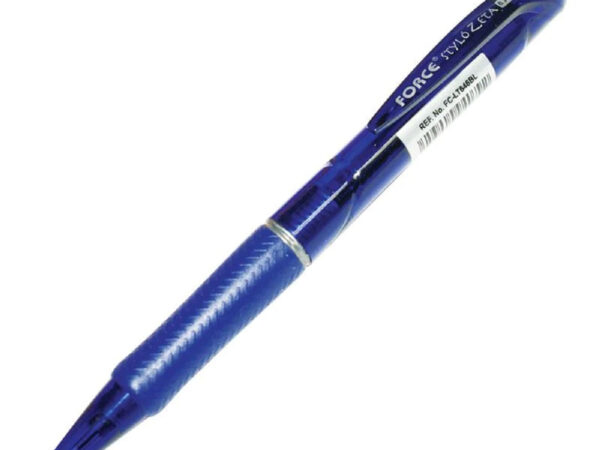 Pluma Force Stylo Zeta Gel 0.7MM Azul