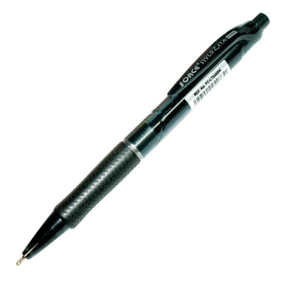 Pluma Force Stylo Zeta Gel 0.7MM Negra