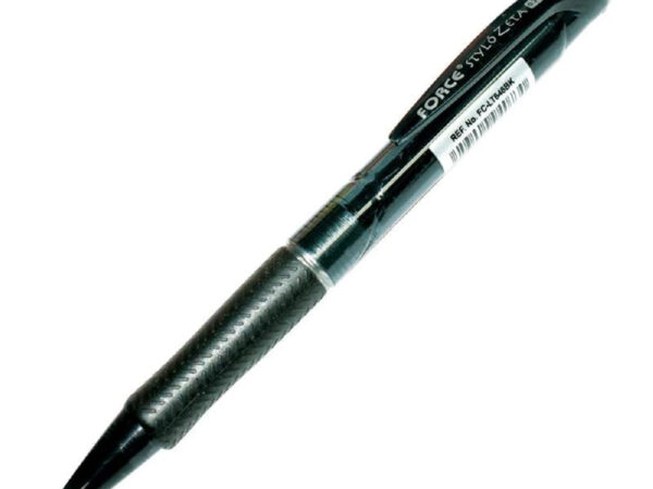 Pluma Force Stylo Zeta Gel 0.7MM Negra