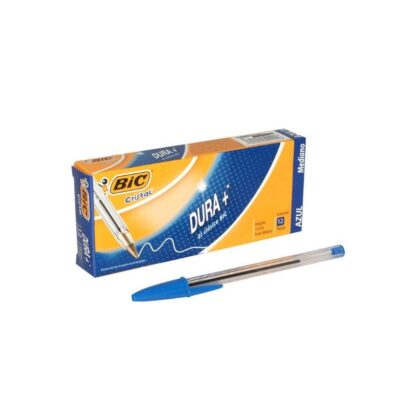Pluma BIC Cristal Punta Media Azul 12 und