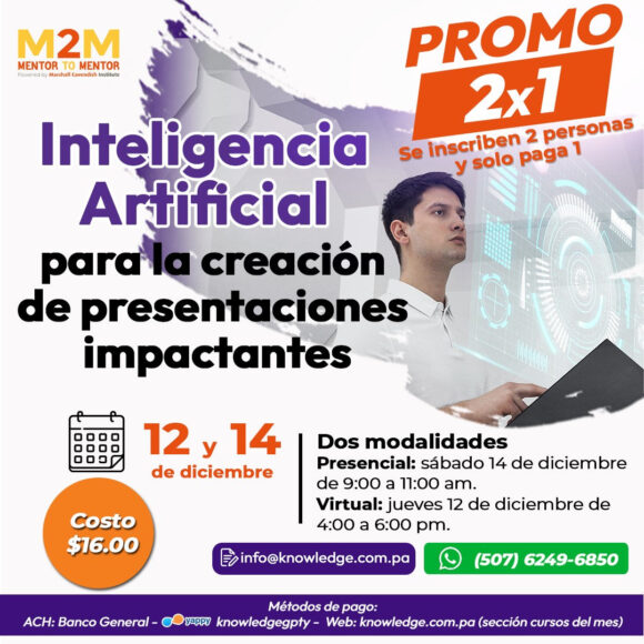 Inteligencia Artificial para la creación de presentaciones impactantes