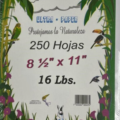 Bond Blanco Ultrapaper 16LB 8.5"X11" (250H)