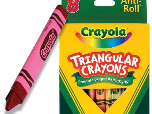 Crayones Triangulares Crayola 8 Und