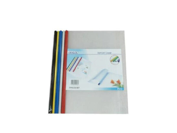 Folder Plastico C/Espina Force Set-5 colores