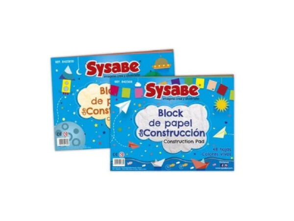 Papel de Contrucción Surtido Susabe 9x12 (48H)