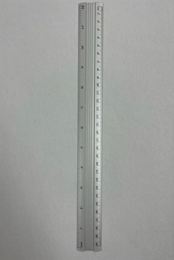 Regla de Aluminio Force 30cm 12"