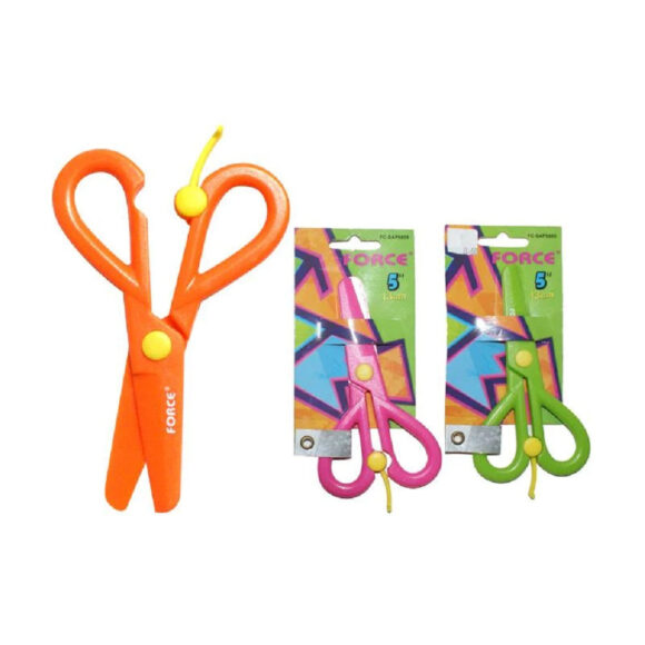 Tijera Plastica Force 5"