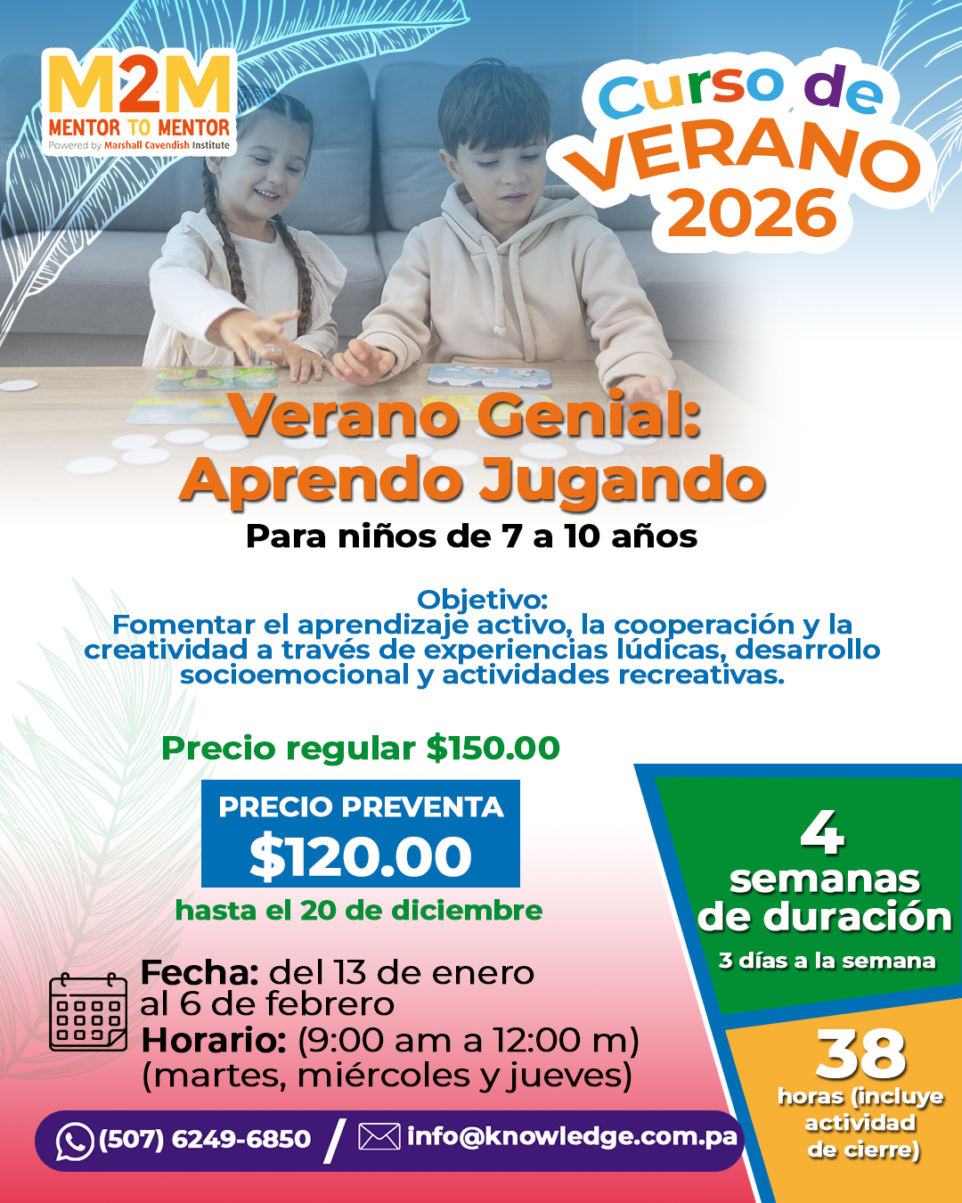 Verano Genial: Aprendo Jugando